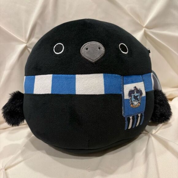 Squishmallows Original Harry Potter 8” Ravenclaw Raven Plush Plushie NWT 🐦‍⬛ - Picture 1 of 6